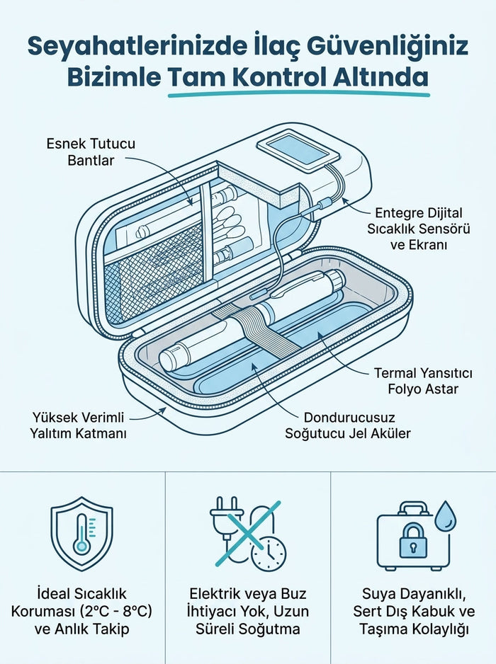 CoolPath İnsülin Soğutucu Çanta 10
